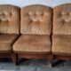 1 Sofa und 3 Sessel